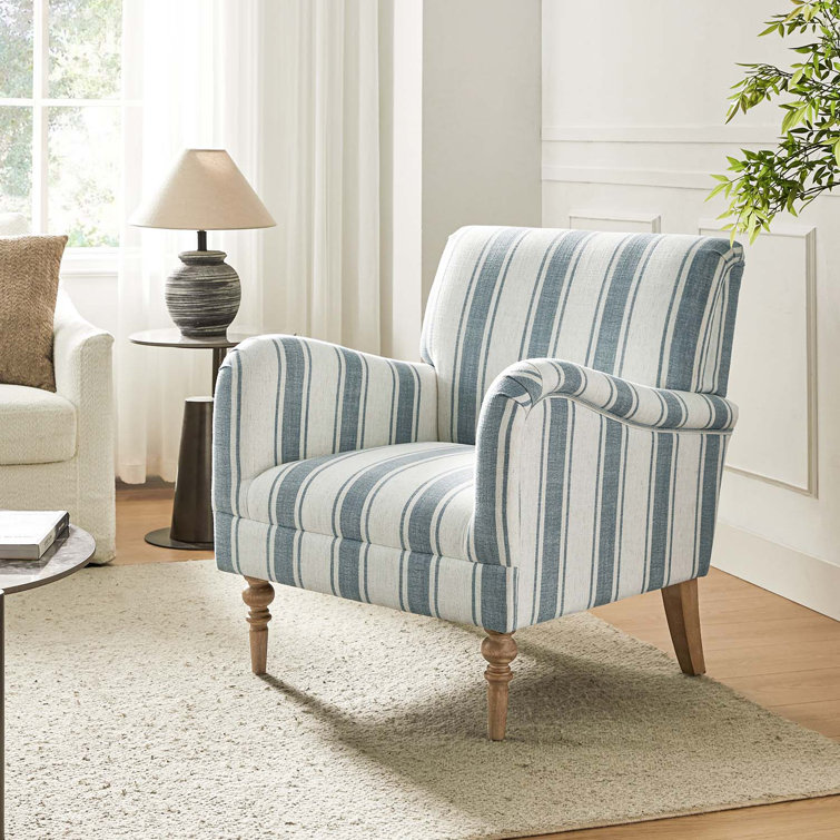 Arching Upholstered Armchair